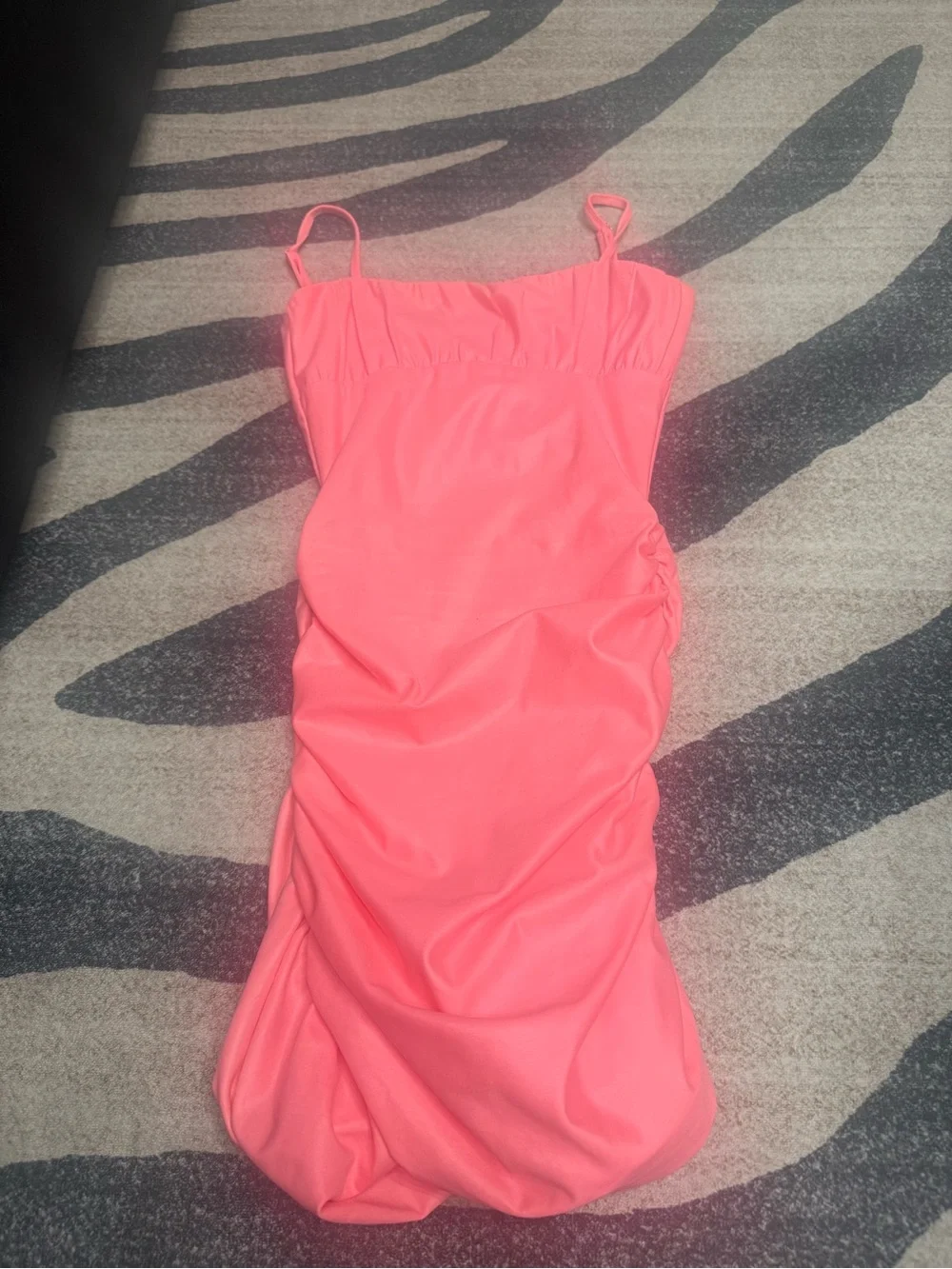KATIE J Hot pink dress worn once - Picture 3 of 3